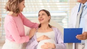 Fertility consultation in Birmingham with specialist discussing reproductive health